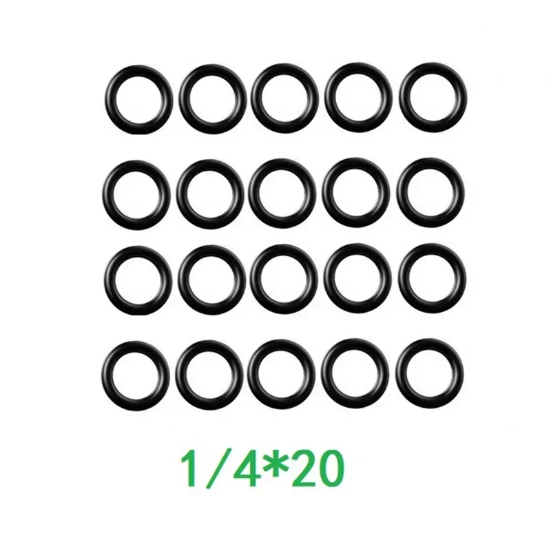 40Pcs High Pressure Washer Cleaner O-Ring 1/4 M22 3/8 Quick Connect Rubber Seal Rings Gasket Washers