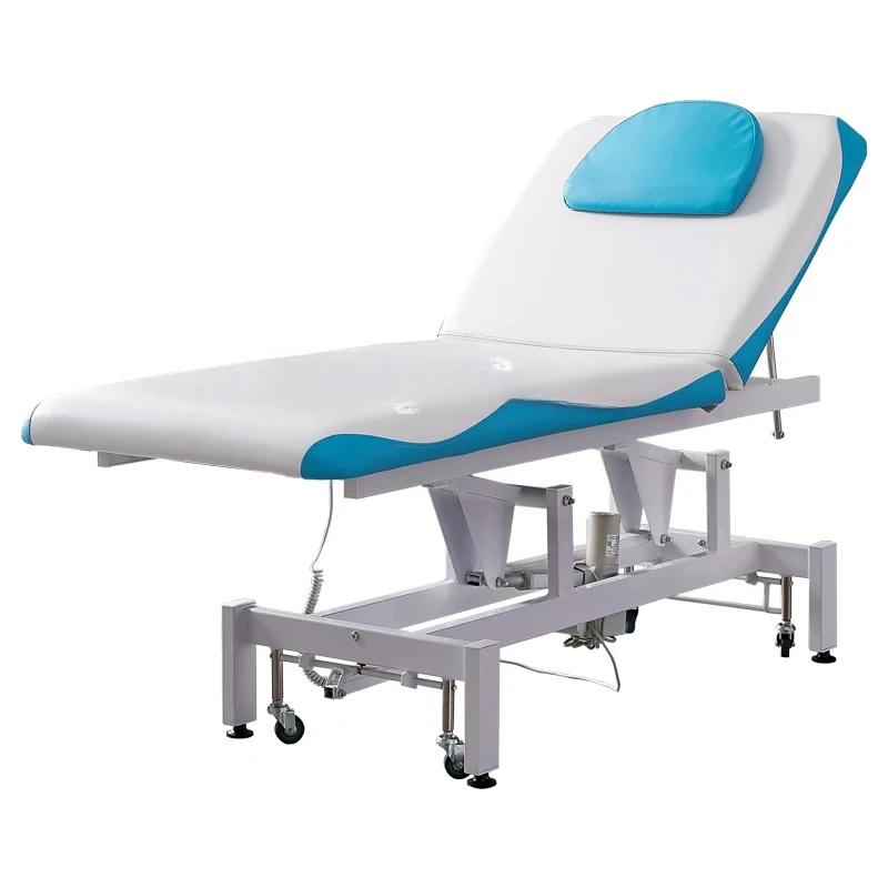 Electric Lift Beauty Care Bed Beauty Salon Special Spinal Care Massage Belt Face Hole Massage Therapy Tattoo Injection Bed