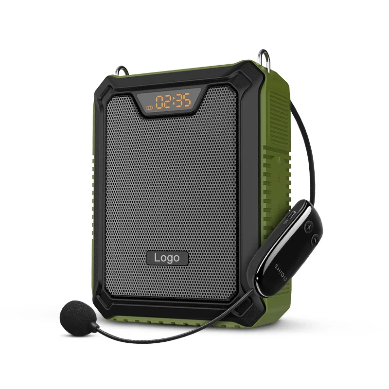 

Portable Personal Waterproof Waistband Loud Pa System 30W Uhf Wireless Voice Amplifier With Microphone