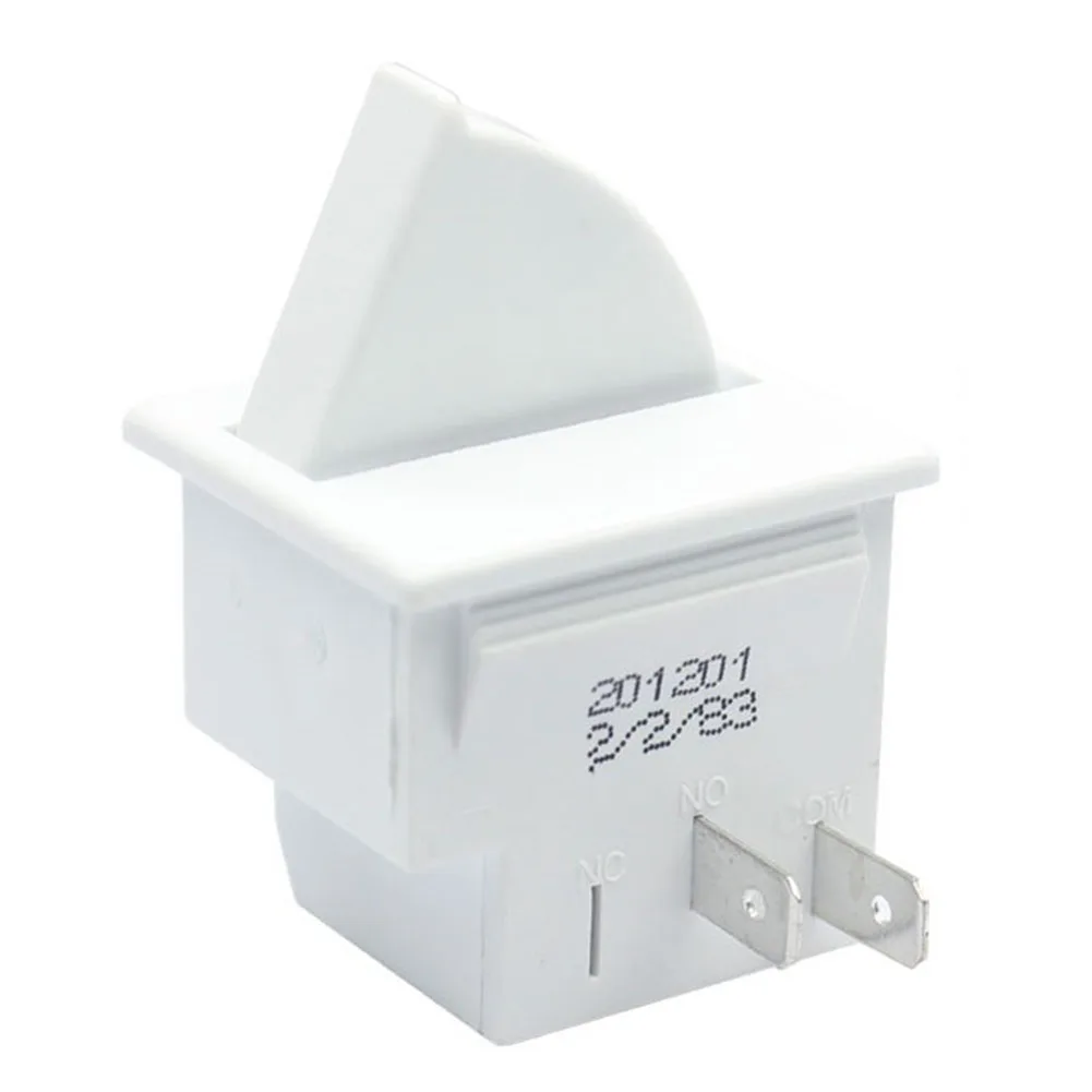 2 Pin Light Switch AC 5A 250V Switch Normally Closed Switch 50,000 Times Lifespan Fridge Door Light Activation