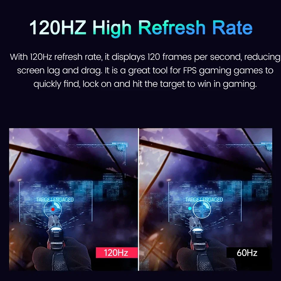 شاشة 17.3 بوصة 4K 120 هرتز 3840*2160P محمولة 100% DCI-P3 500Nit HDR FreeSync 1MS IPS شاشة عرض الألعاب لمفتاح XBox PS4/5