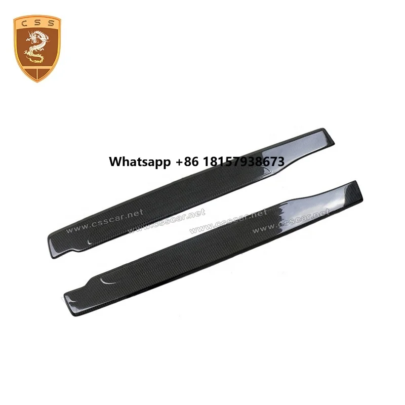 

Modified Car Parts Carbon Fiber Side Step Sill Scuff Plate Door Foot Pedal for Au Di R8 V10 2016-2017