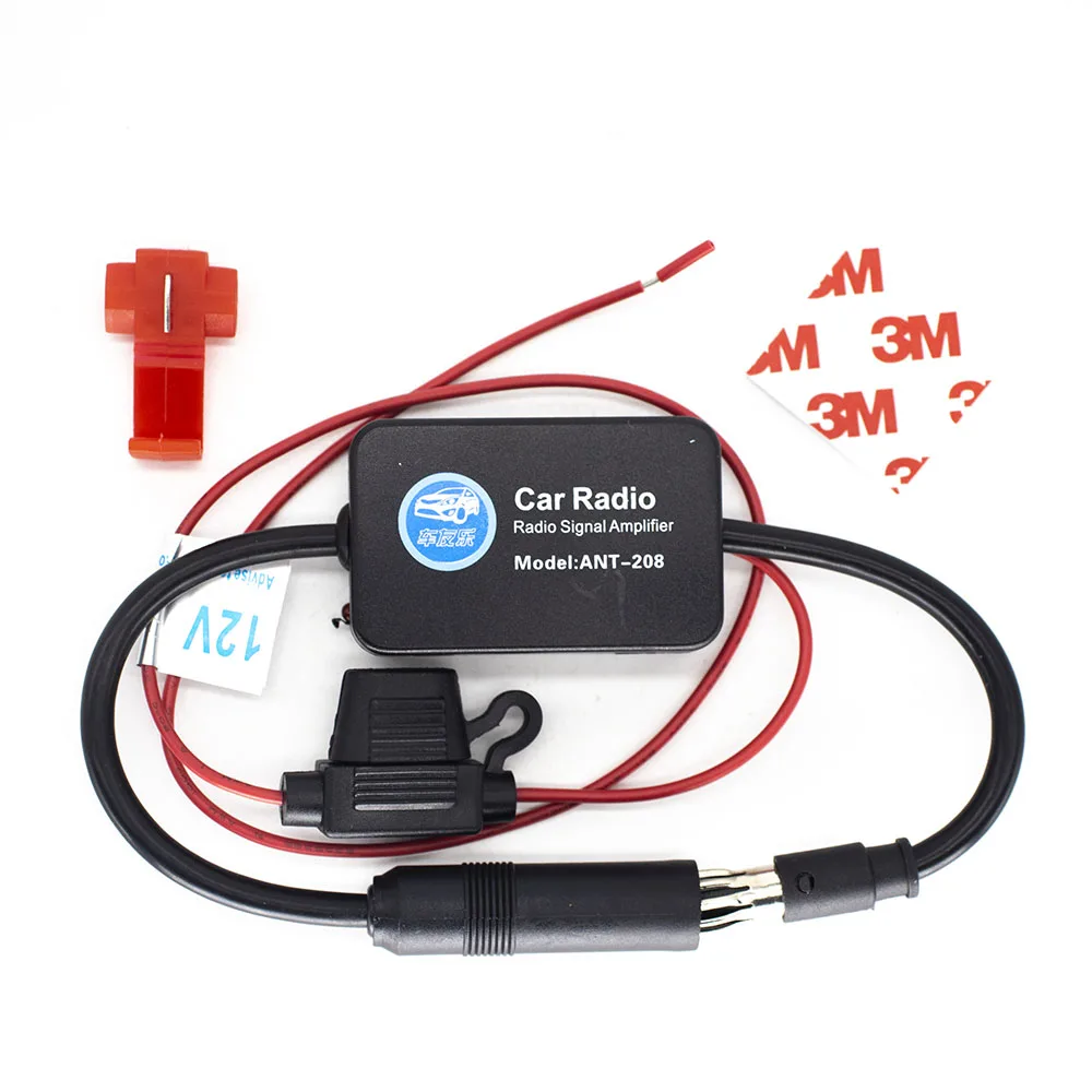 ANT-208 12V Auto Automobil FM/AM Radio Signal Verstärker Antenne Antenne Auto FM Antenne Booster Windschutzscheibe für Auto Boot Verstärker