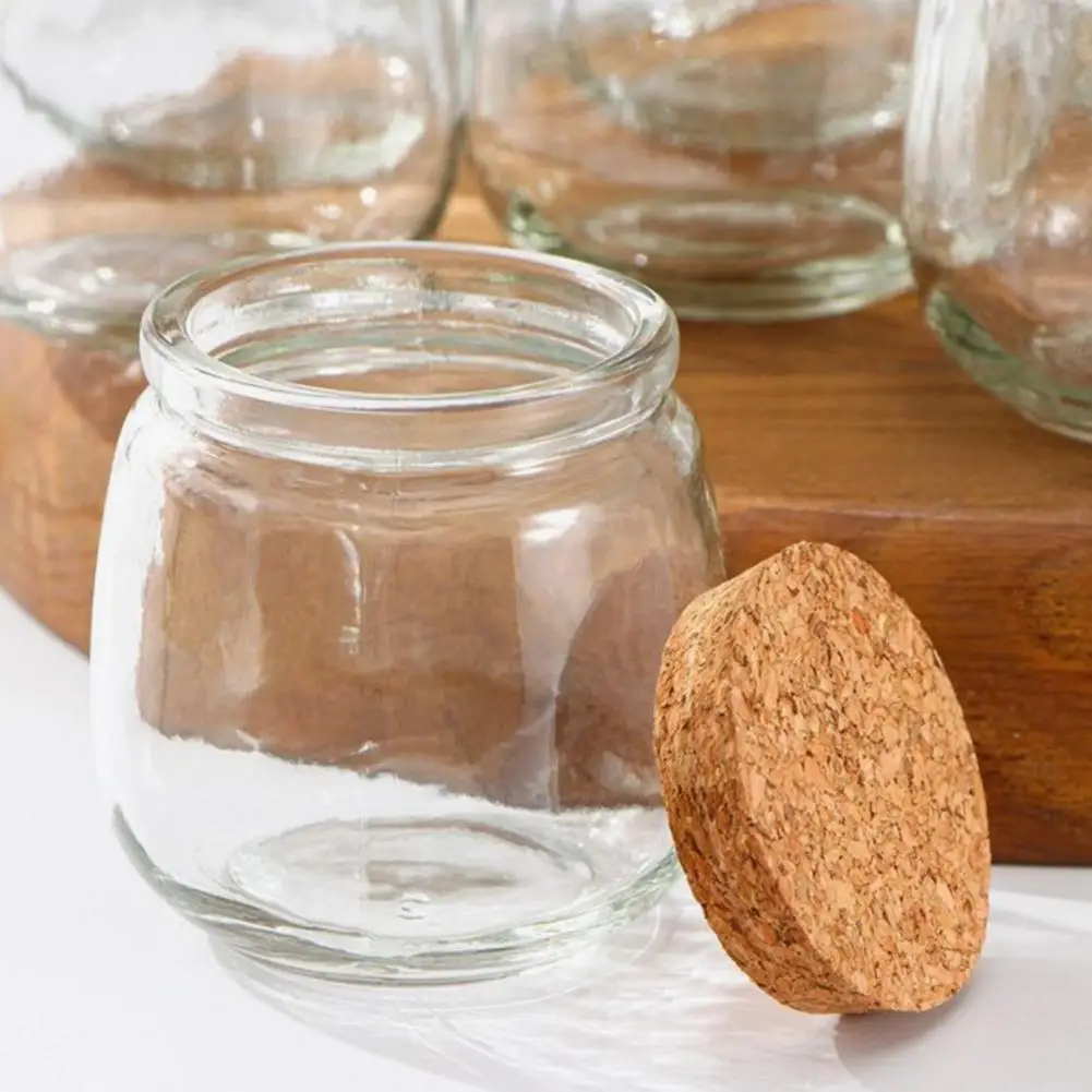 Tapered Lid Replacement Cork Tapered Soft Wood Wine Cork Leakproof Beer Bottle Stopper Natural Wooden Lid for Glass Bottles