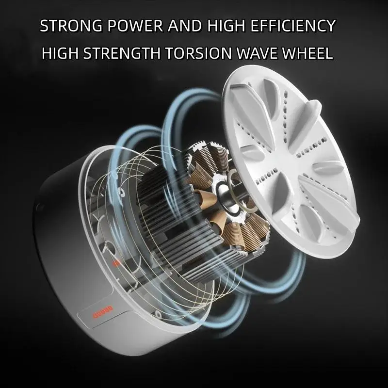 

1 шт., мини-стиральная машина с 3 передачами, портативная вращающаяся турбинная стиральная машина, нижнее белье, носки, стиральная машина для детской одежды