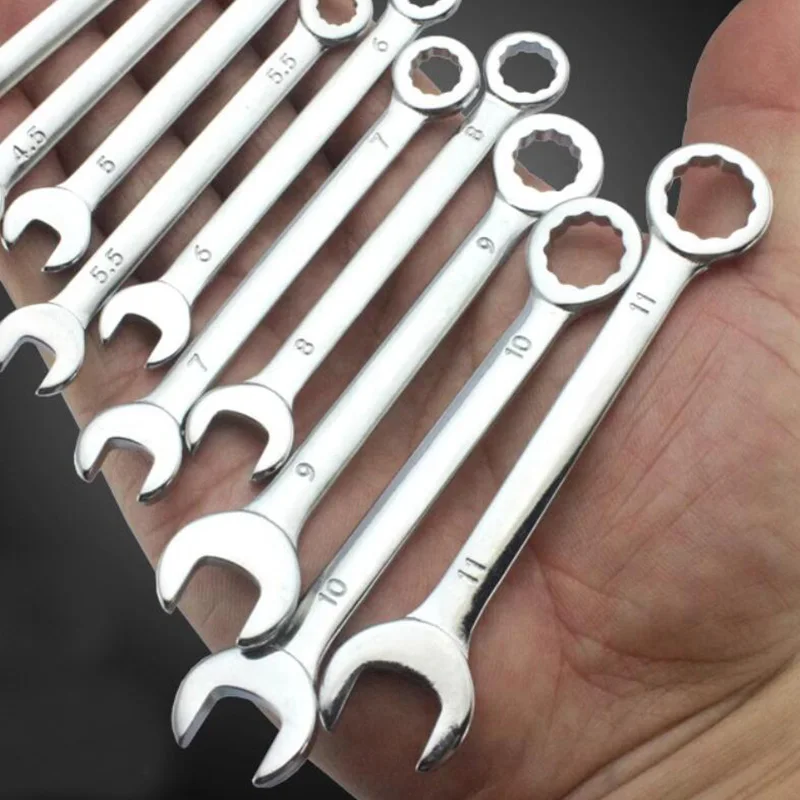 

Mini Small Metric Combination Wrench Spanner 4mm 5mm 6mm 7mm 8mm 9mm 10mm 11mm 12mm 13mm 14mm 15mm 16mm 17mm 18mm 19mm 20mm 24mm