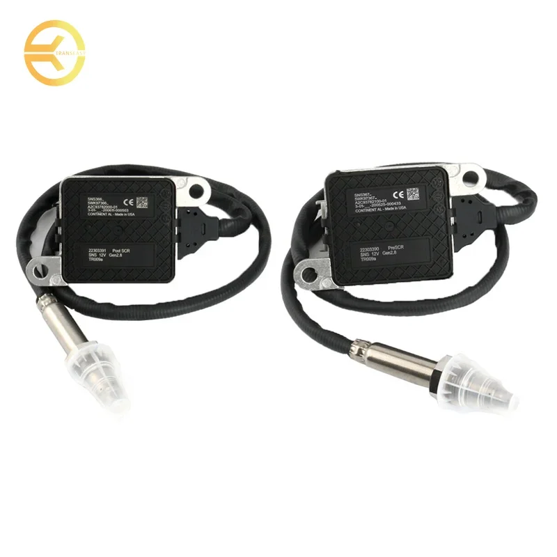 

2PCS 22303391 22303390 Nitrogen Oxides Nox Sensor Suit For Mack Volvo Truck D11 D13 D16