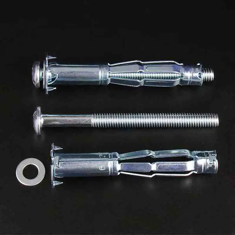 

Professional Manufacturing Carbon Steel Anchor Bolts Expansion Screws Hollow Wall Anchor Industrial Assembly