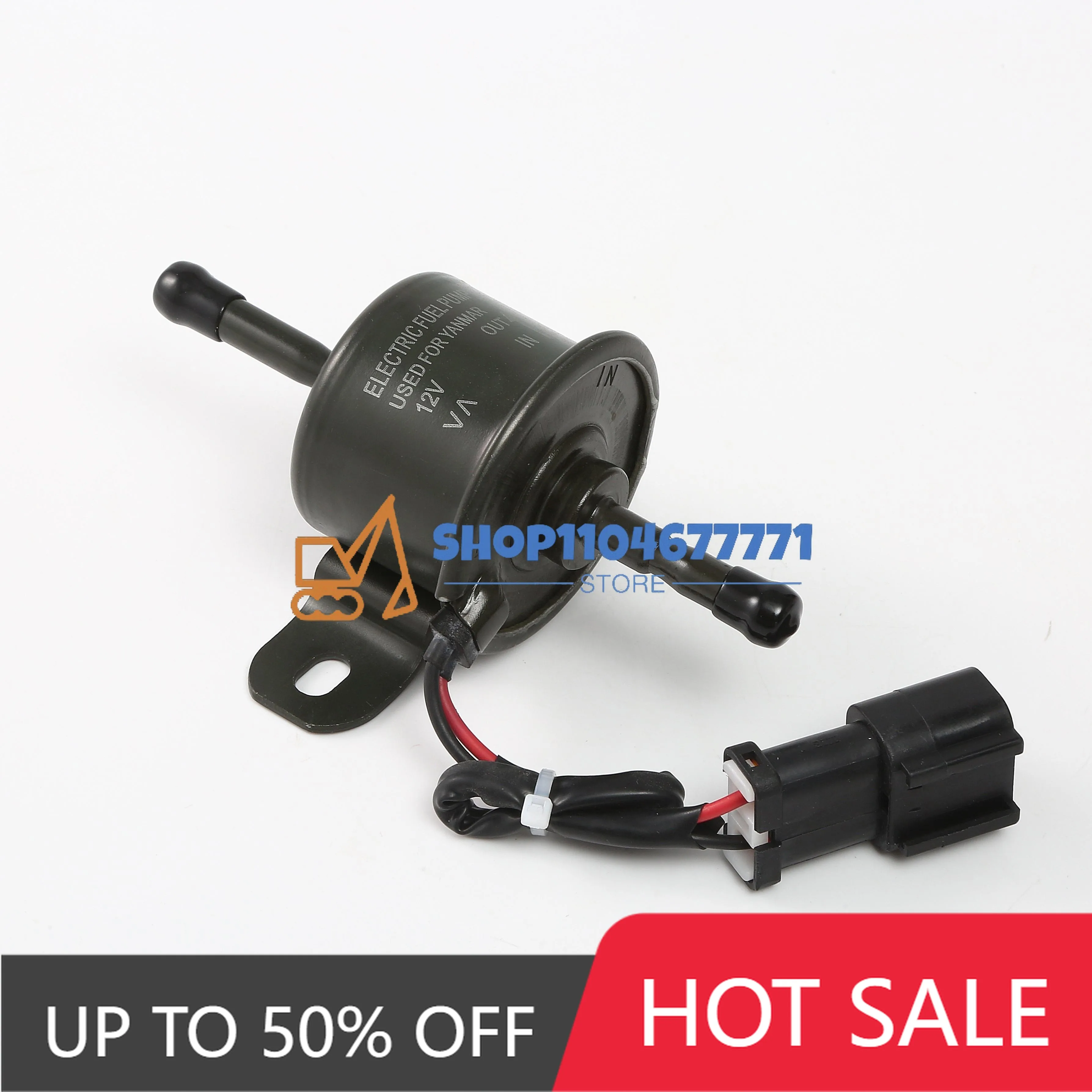 

4TNV98 For Excavator Parts Car 12V 24V Fuel Feed Pump Electronic Fuel Pump Low Pressure 129612-52100 3TNV88 TB230