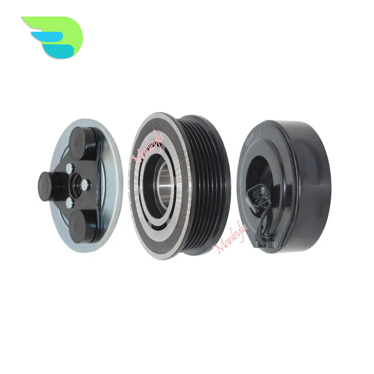 

AC Compressor Clutch Pulley For FORD KUGA I FOCUS III MONDEO GALAXY S-MAX LR056300 LR083481 AV6119D629DB AV6119D629DC