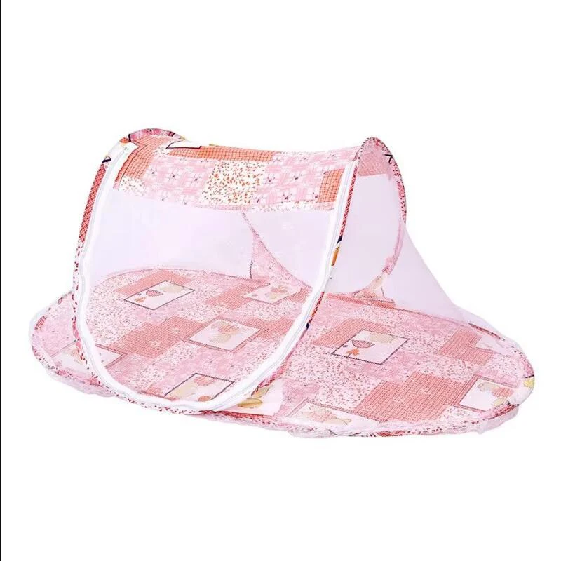 Free Installation Foldable Children's Mosquito Net Cartoon Style Yurt Baby Mosquito Net Summer Household Mosquito Repellent Tent
