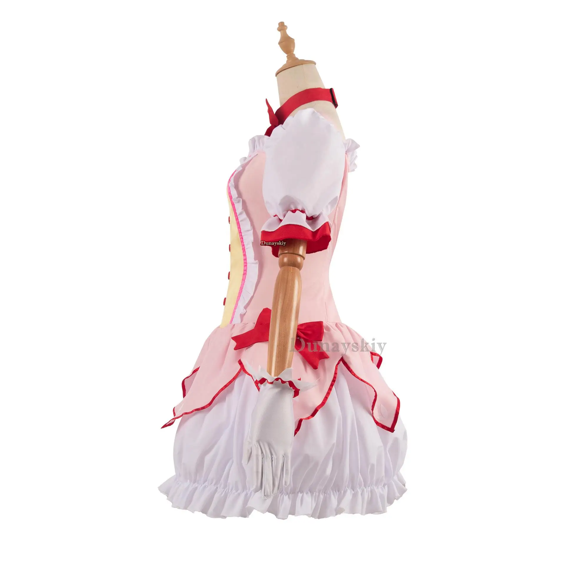 Cosplay Anime Kaname Madoka Cosplay Kostuum Magica Kaname Jurk Pruik Kaname Madoka Outfits Voor Comic Con