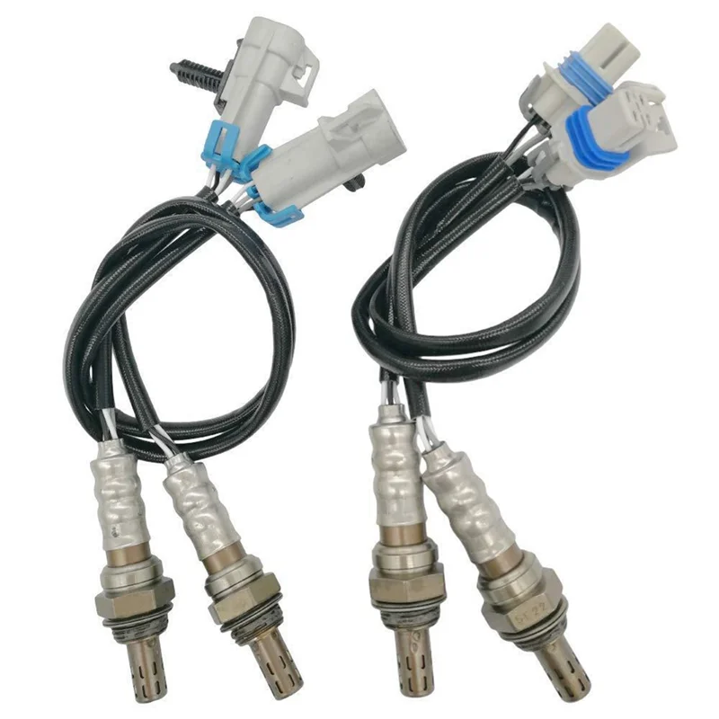 

4Pcs/Set Up&Downstream Oxygen Sensor 213-4229 213-4230 For Cadillac GMC Sierra 1500 V8 4.8L 5.3L V8 2008-2013