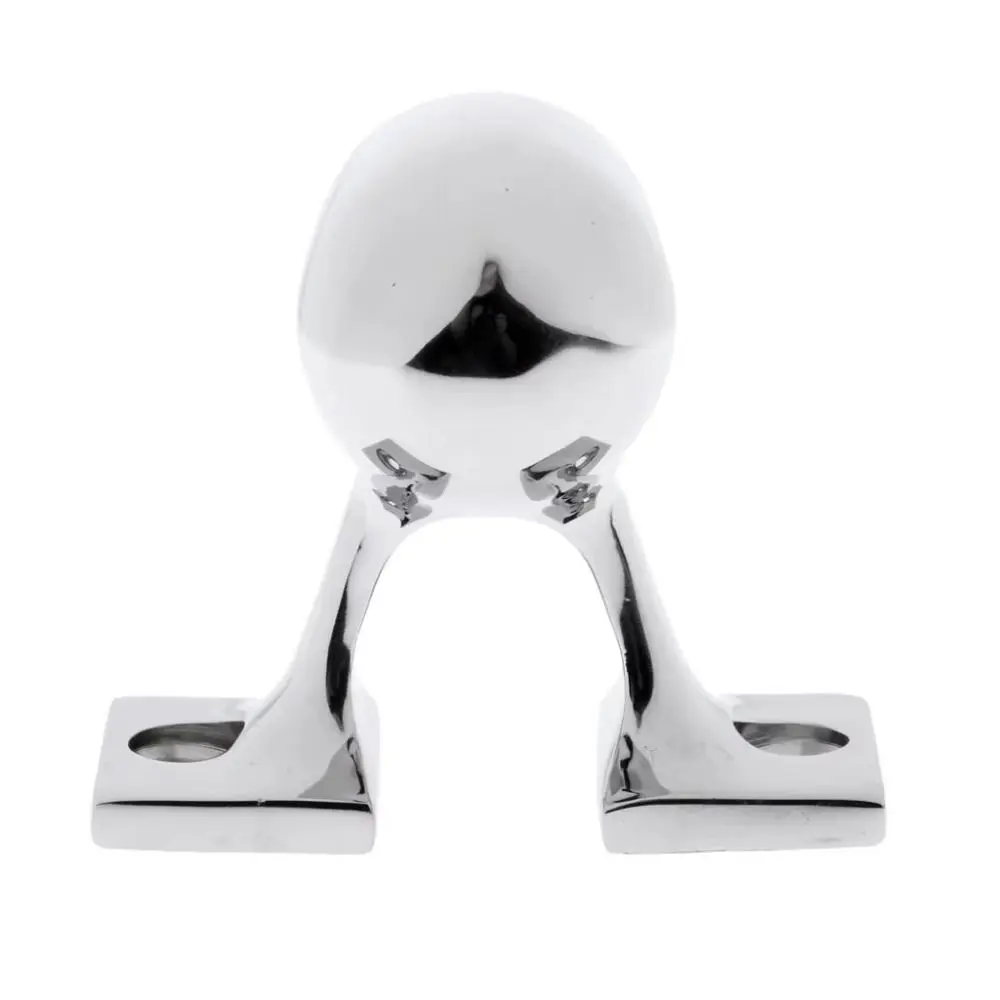 Stabile Marine-Handlaufhalterung aus Edelstahl, 25 mm Mitte/Ende, Boots-Handlaufverschraubung 90 °   Stützstützgeländer Teil Schiff