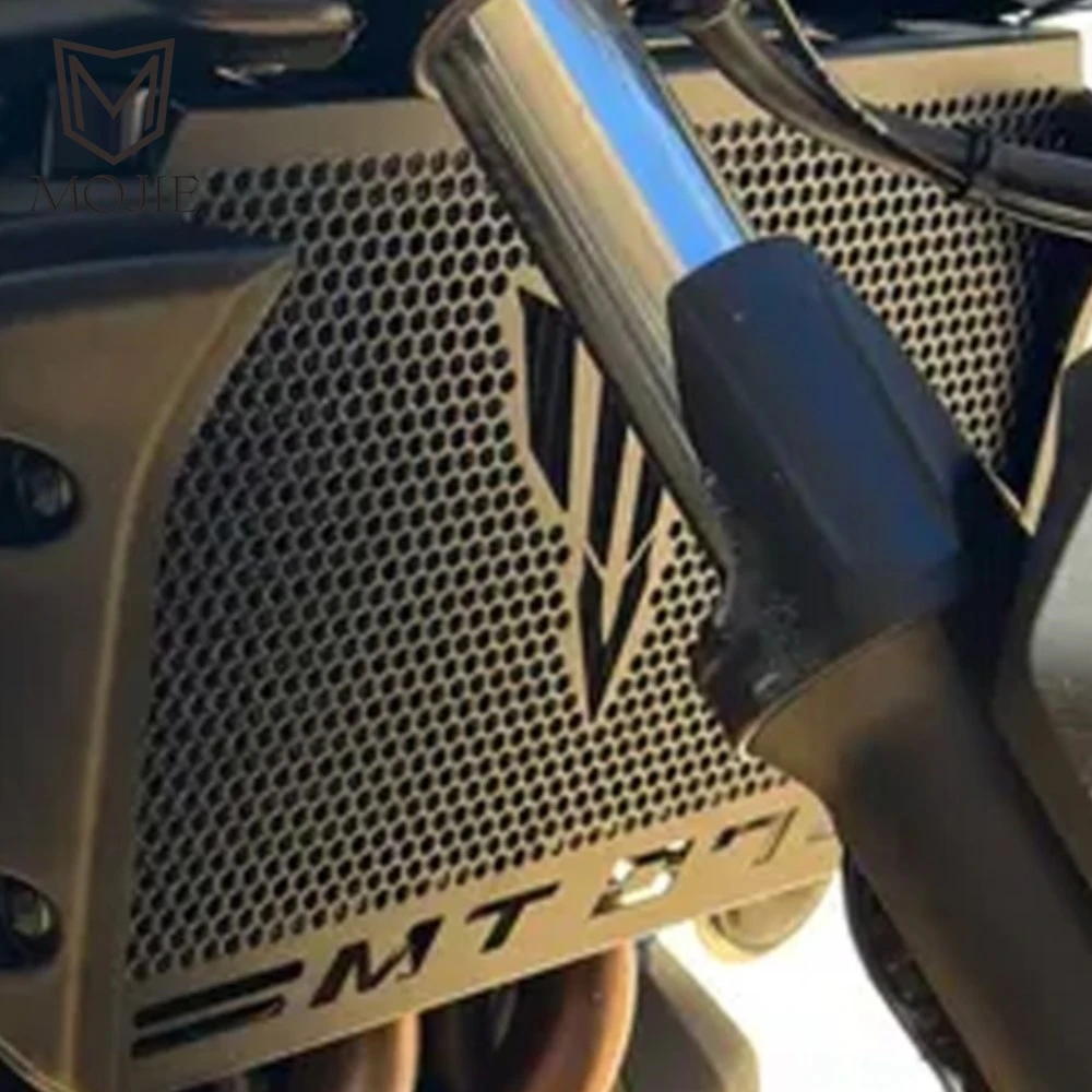 

MT 07 Motorcycle Accessories Radiator Grille Guard Cover Protection Water Tank Shield FOR YAMAHA MT-07 MT07 2017-2021 2022 2023