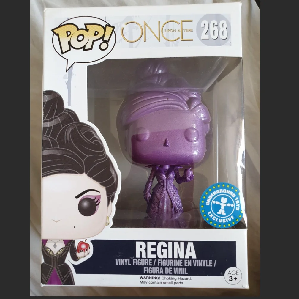 FUNKO POP Érase una vez Regina # 268 Mills Regina Malvada vinilo figura colección modelo juguetes para niños regalos de cumpleaños