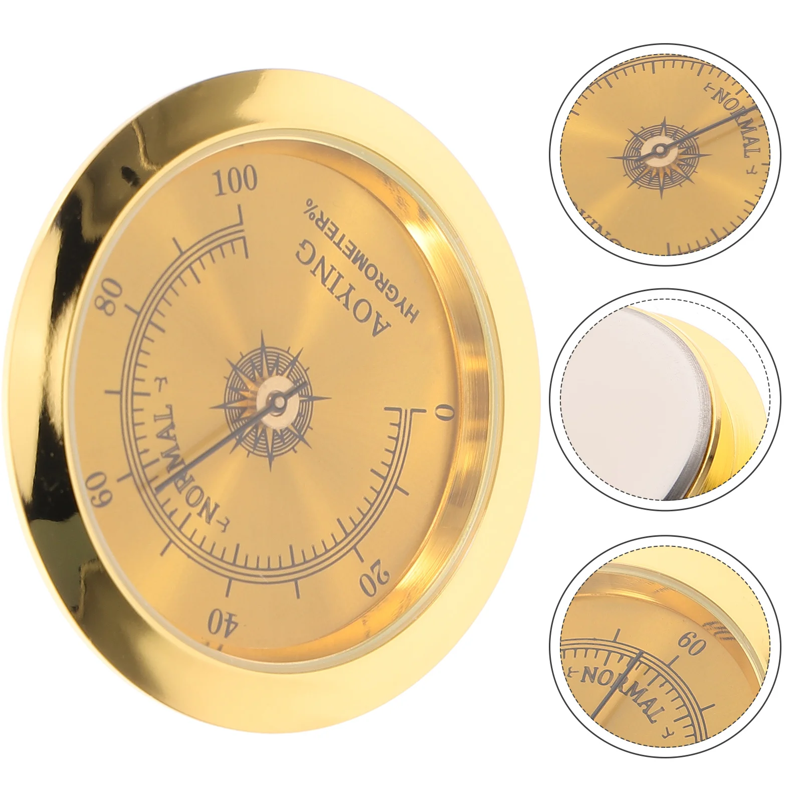 

Guitar Humidity Meter Hygrometer Acoustic Analog Thermometer Round Gauge Moisture Weather Hygrometers
