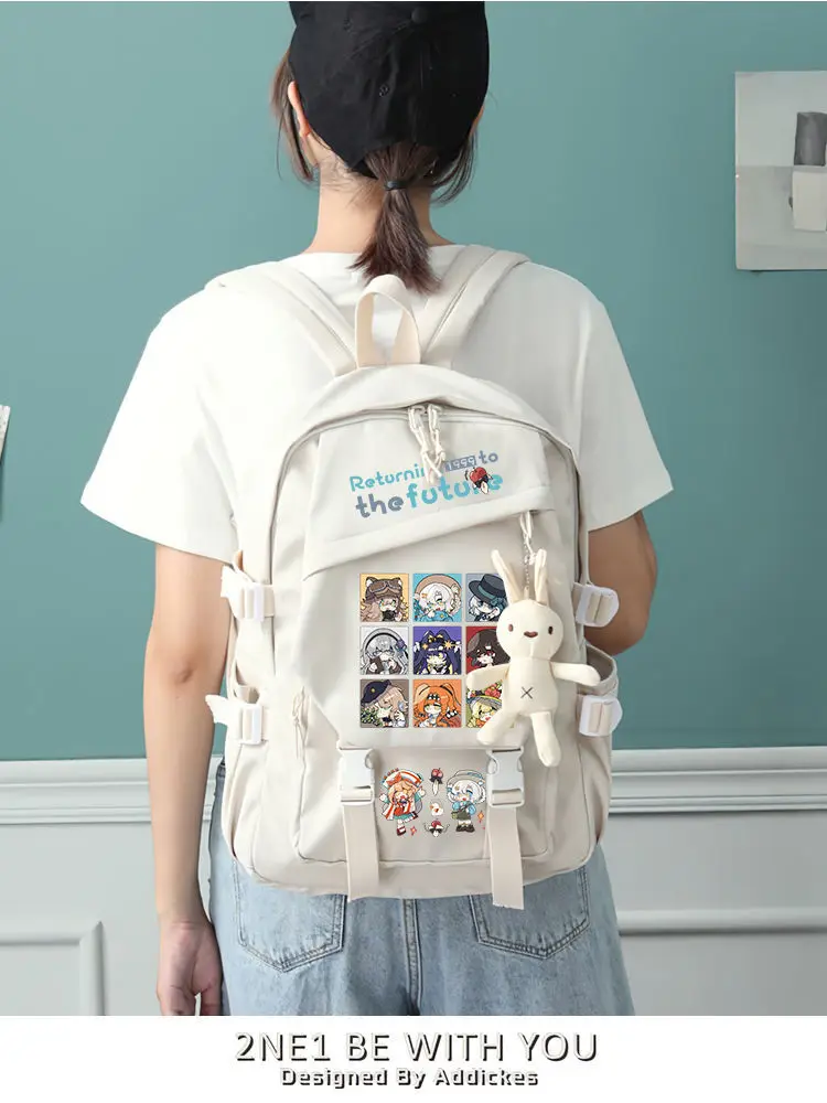 Back To The Future 1999 Game Merchandise Backpack For Female Students Cute Cartoon East Of Berlin Vertin