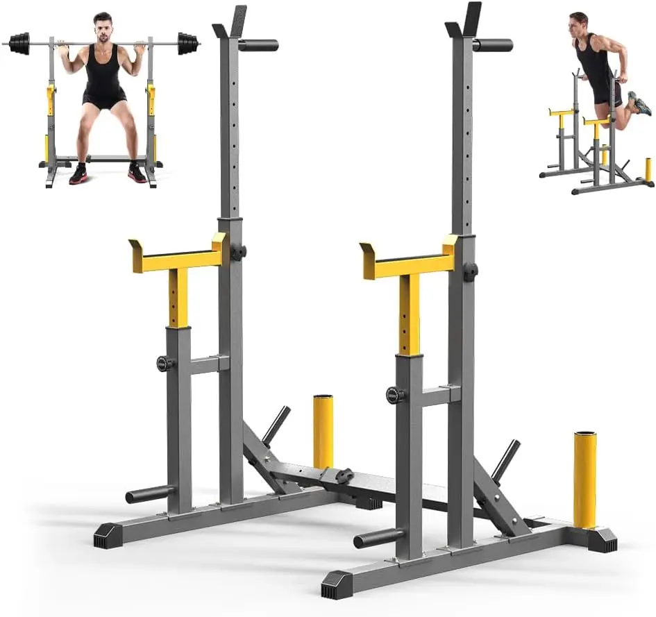 Weight Lifting and Home Gym Fitness Workout Portable Squat Bench Press