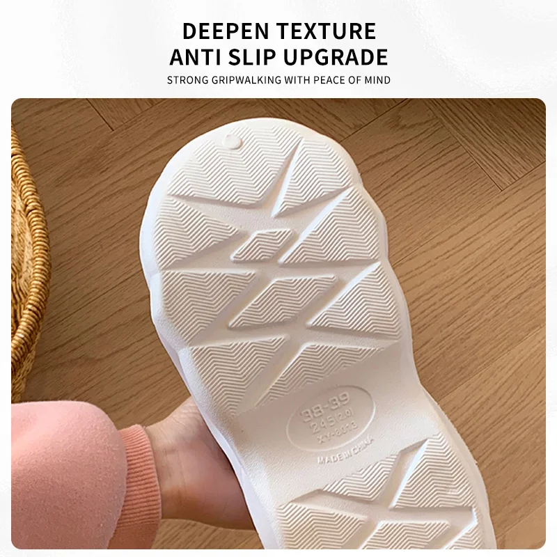 Dongdong Shoes for Women's Summer Outwear with Elevated Thick Sole and Anti slip New Beach Baotou Cool Slippers for Summer