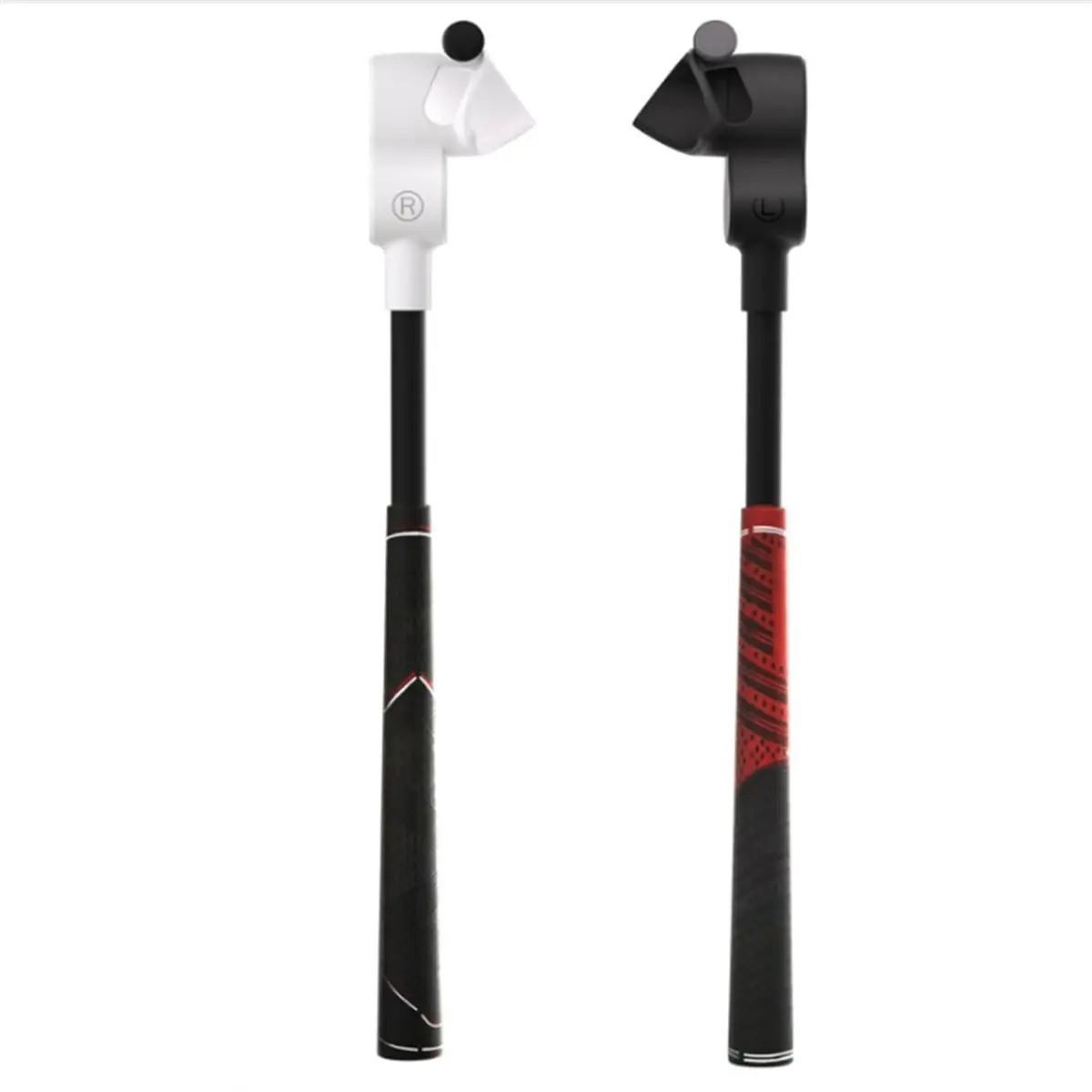 ■★New Arrival Fashion  Golf Club Attachment for 3/3S Controllers Left & Right VR Golf Handle Non-Slip Grip,Golf Simulator Access