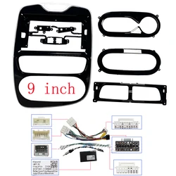 9 /10 Inch Car Frame Fascia Adapter Canbus Box Decoder Android Radio Audio Dash Fitting Panel Kit For Renault Clio 4 2012-2019
