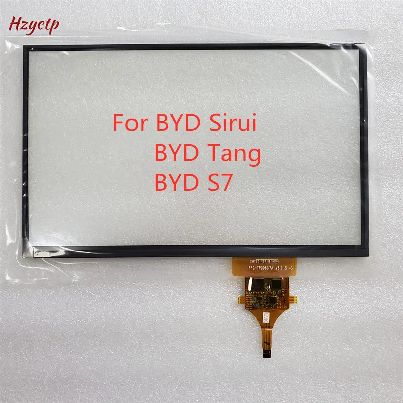 10.2Inch Touch For BYD Sirui Tang S7 Car GPS Navigation Central Control Capacitive Touch Screen Digitizer Sensor External Glass