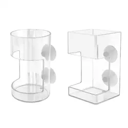 Acrylic Fish Feeder Transparent for Brine Shrimp Larva Assembled Prevent Water Turbulence Fish Tank Worm Feeder Golden Fish