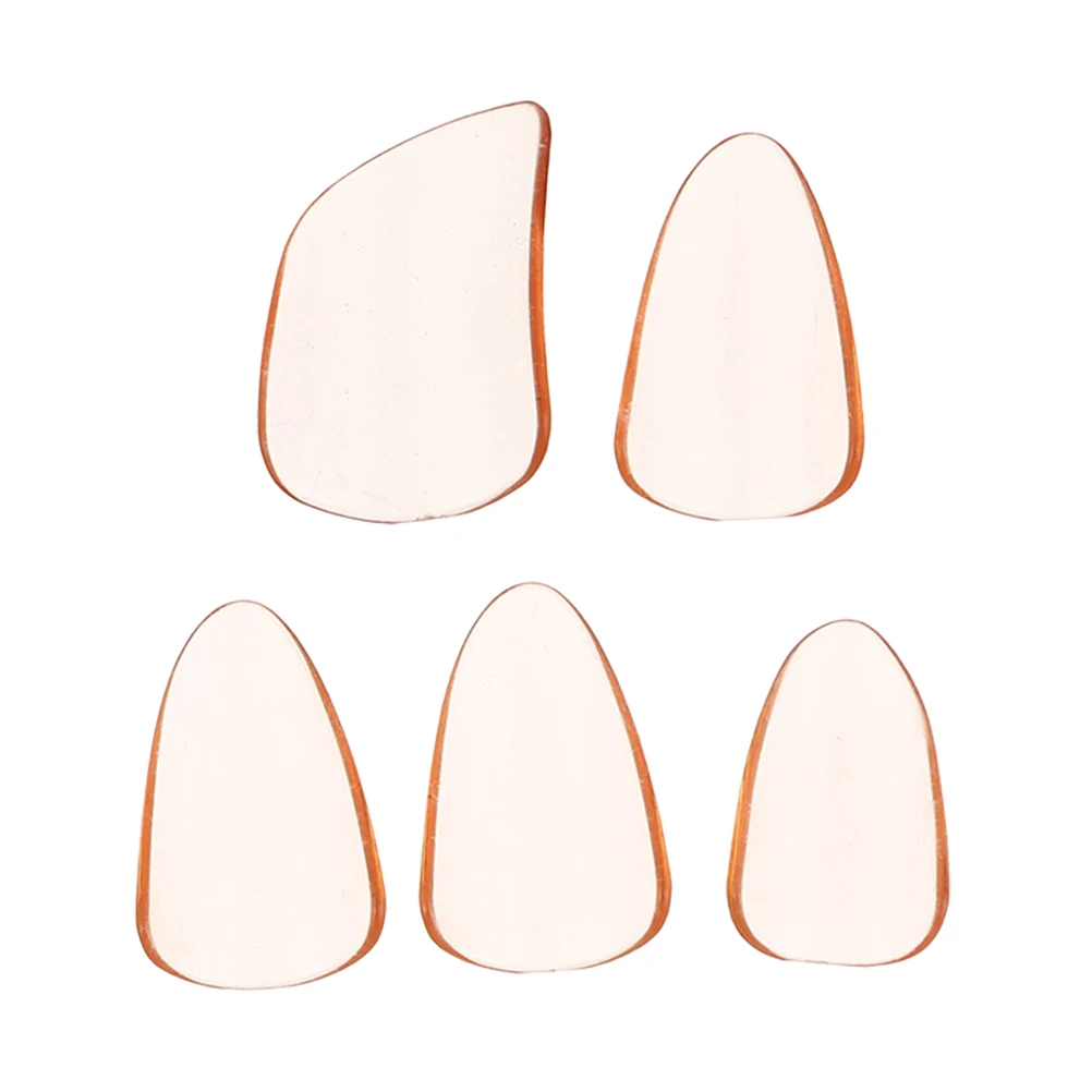 

5 Pcs Nail Protector Pipa Nails False Fake Polycarbonate Finger Protectors Medical