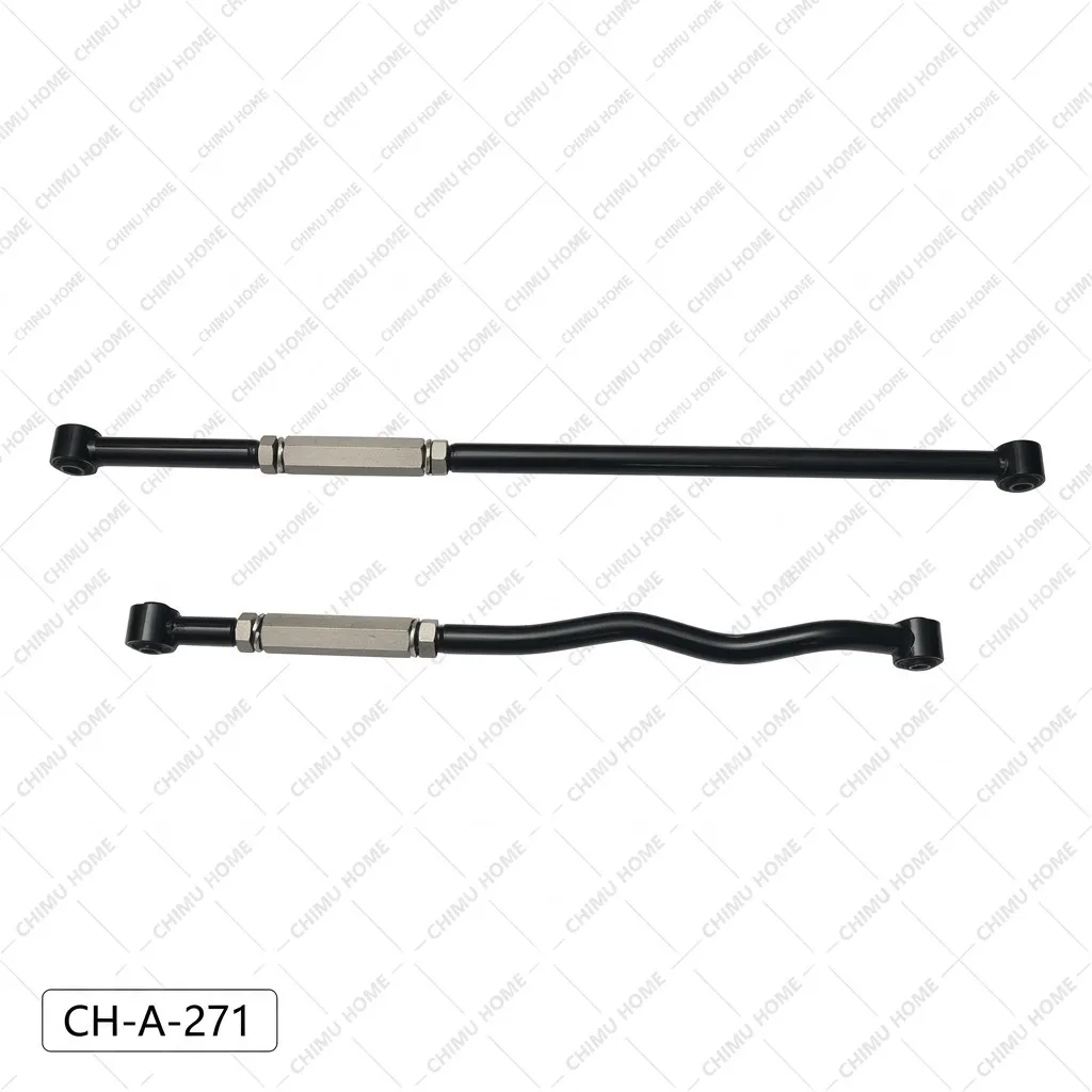 【CHIMU HOME】 Front + Rear Adjustable Panhard Rod Bar for Land Cruiser 80 100 105 Series 1990-2007 2" Lifted Suspension