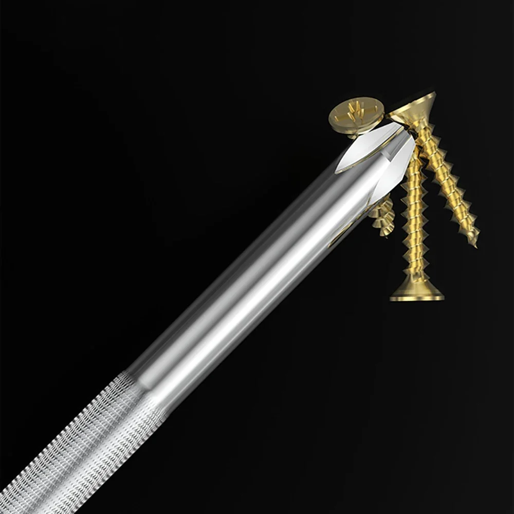 Lengthened Screwdriver Bit Phillips Slotted Hex Torx 90-Degree Right Angle Elbow Magnetic Z/L Shape Bit Driver S2 175/160mm