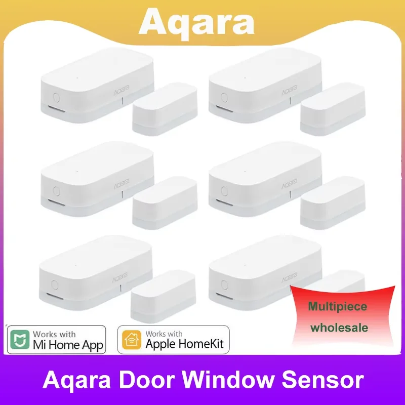 Aqara Smart Door Window Sensor Zigbee Wireless Connection Mini door sensor Work With Mijia Gateway Mijia Home HomeKit APP