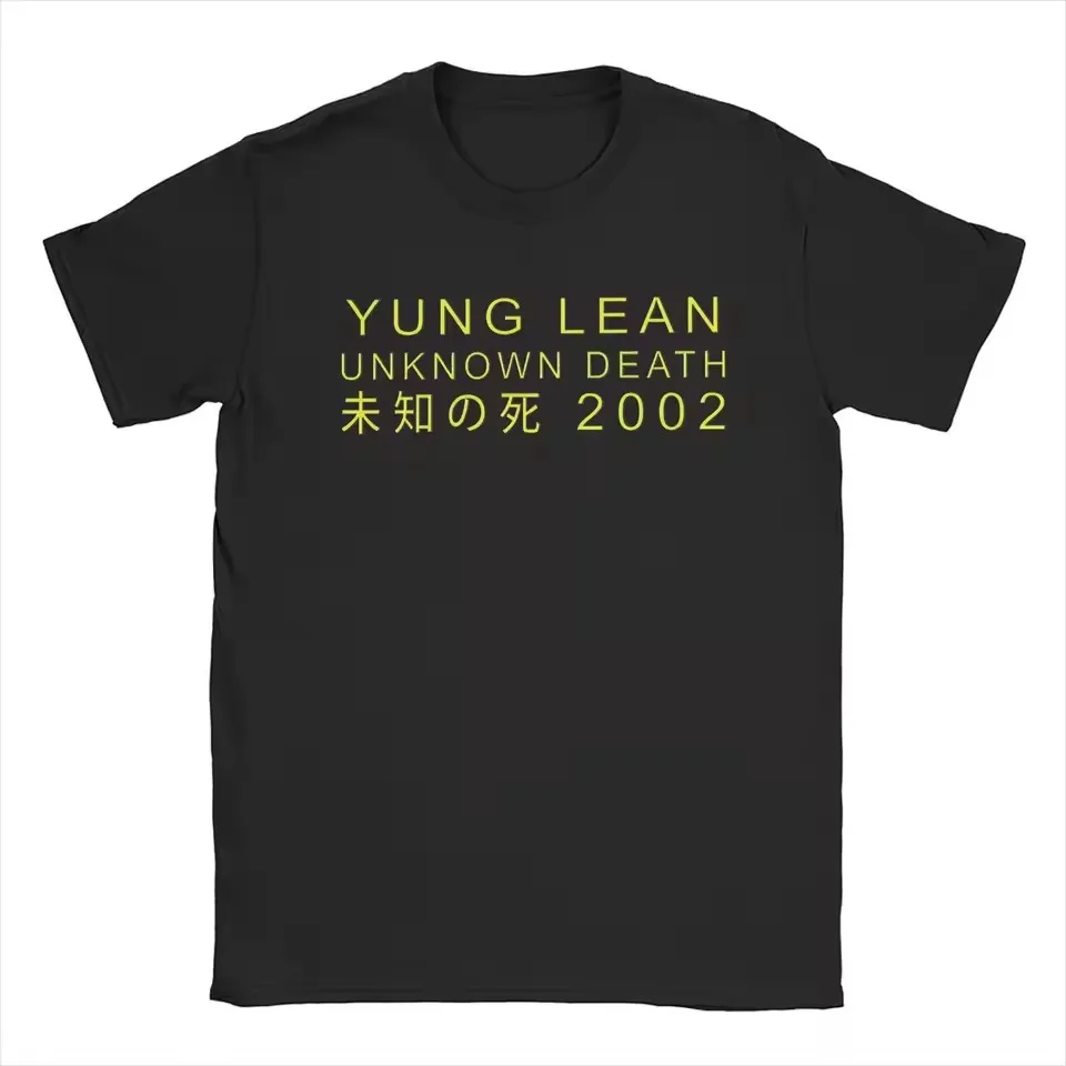 Yung Lean Unknown Death 2002, альбом-тур, футболка, мужская модная повседневная футболка с короткими рукавами, унисекс, хлопковая футболка высокого качества