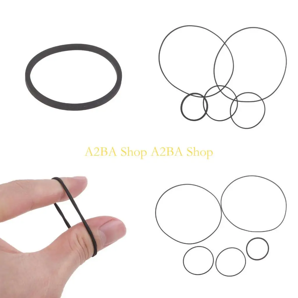 A2BA 5pcs/set Bandas reemplazo cinturón duraderos para altavoces AIWA NSX330
