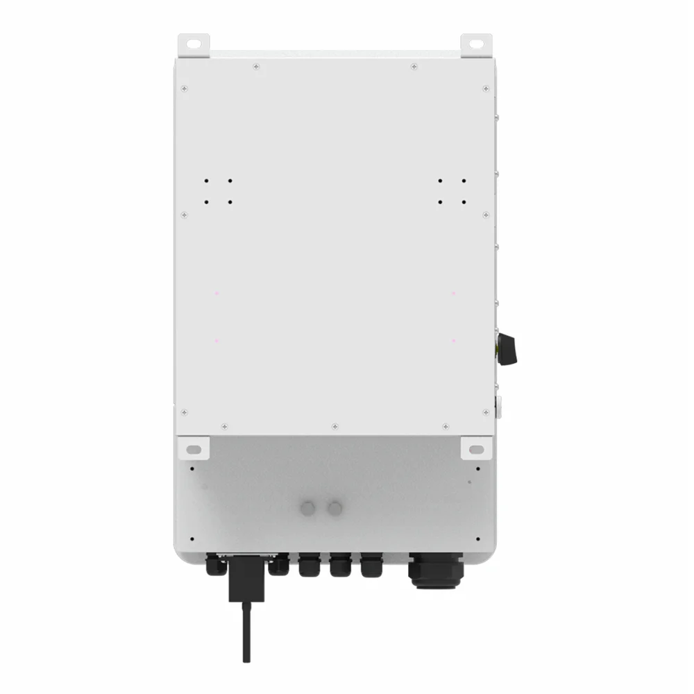 เครื่องแปลงสัญญาณพลังงานแสงอาทิตย์แบบไฮบริด5KW 6KW SUN-6K-SG01LP1-US แยกเฟส2 MPPT มีในสต็อก