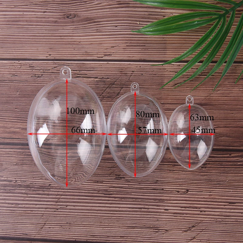 Diy Handmade Bath Salts Ball Clear Plastic Bath Bombs Moulds Reusable Eggs Shape Soap Mould