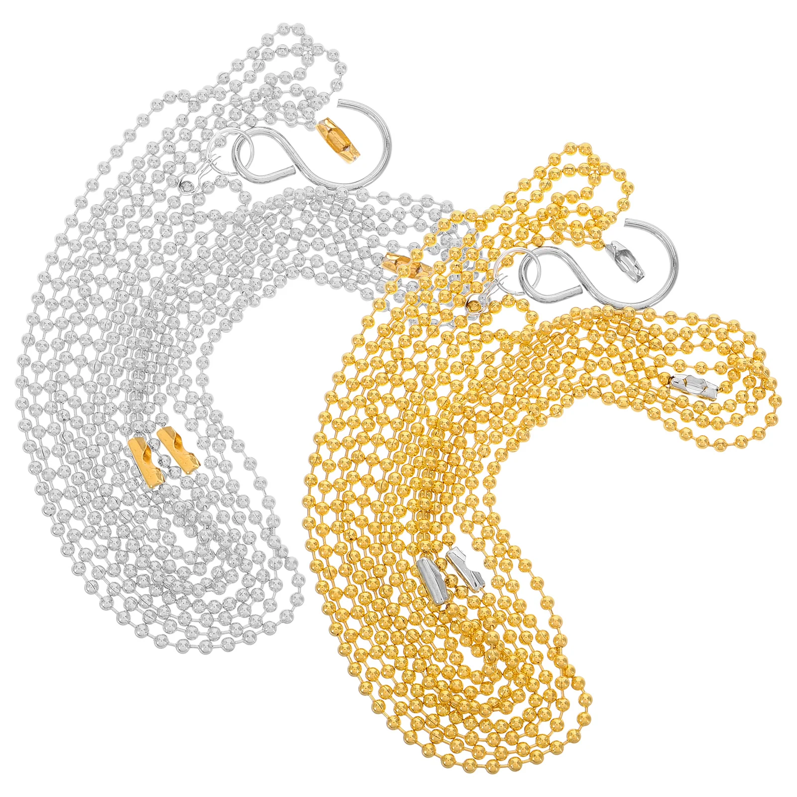 2 Pcs Volleyball Net Measurement Chain Training Tool Supply Height Equipment for Outdoor