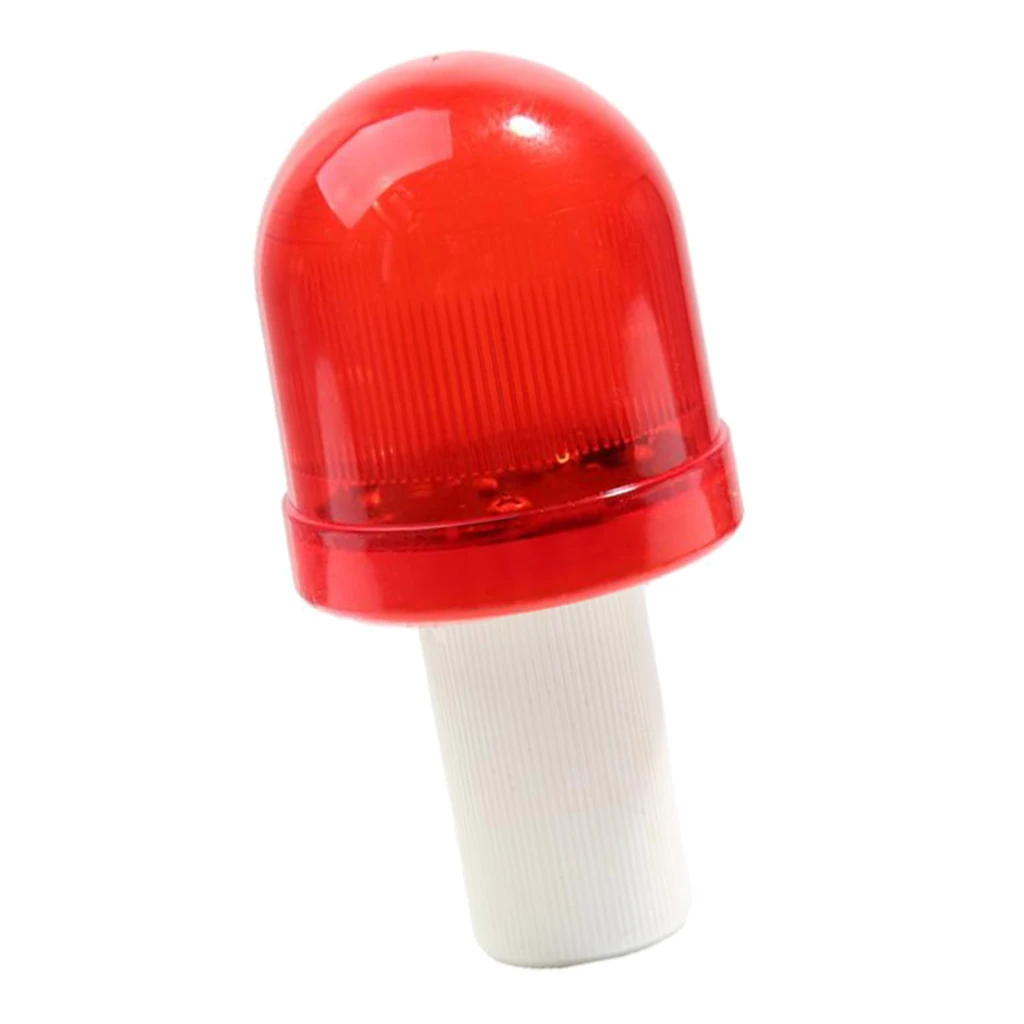 1pc Red Battery Powered Ultra Bright Police Warning Beacon Light Signal