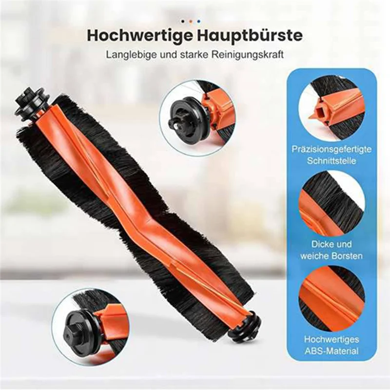 

A04G-For Xiaomi Robot Vacuum X20 + / X20 Plus Replacement Parts Dust Bag Mop Cloth Washable Main Side Brush Hepa Filter