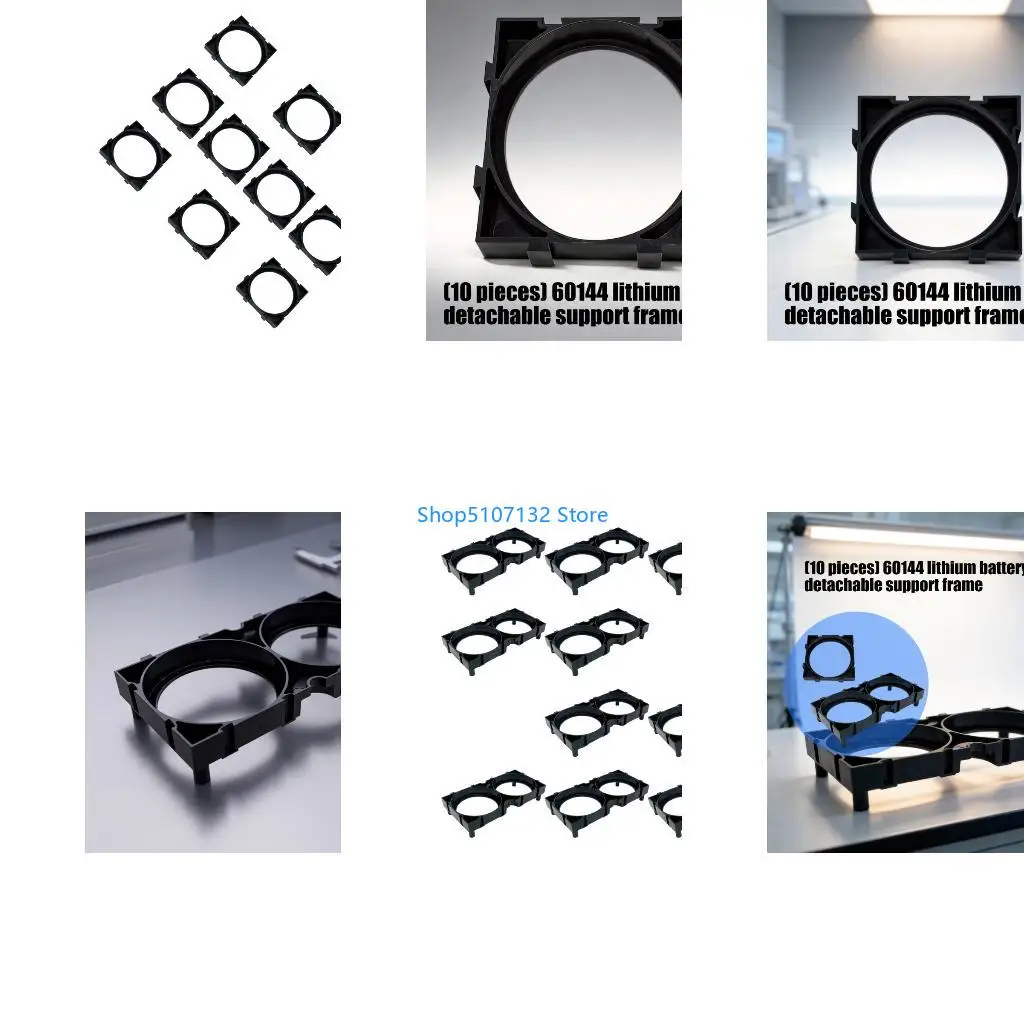 87HD 10Pc Modulars Battery Holder Bracket for 60144 Lithium Batteries Easy Assembly