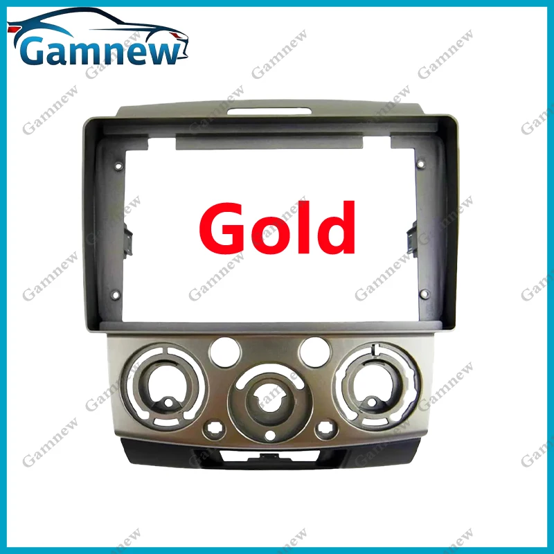 포드 에베레스트 레인저 마즈다 BT-50 2006-2010 용 9 인치 자동차 프레임 근막 어댑터 안드로이드 라디오 대시 피팅 패널 키트
