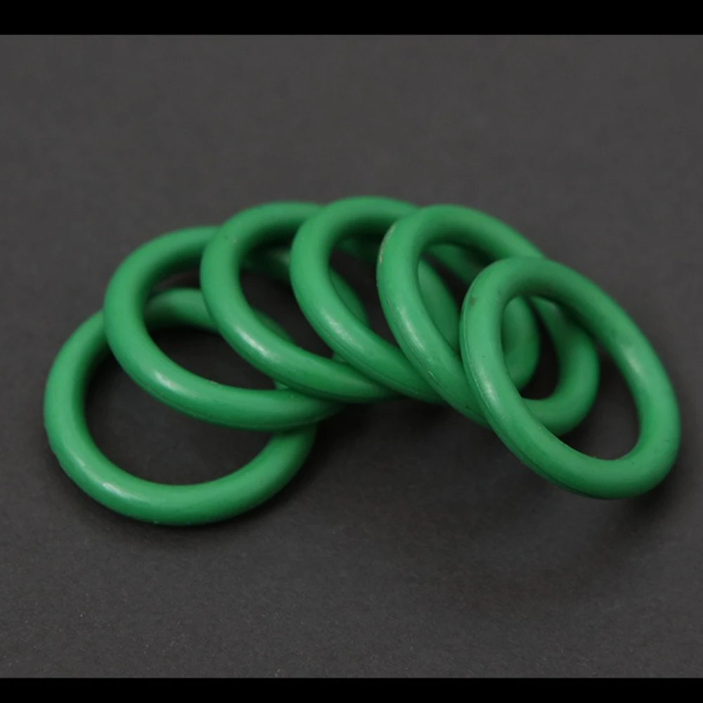 Air Conditioner 270pc Green O-ring Nitrile Rubber NBR Ring Gasket Repair Box Wear-resistant High-temperature Resistant Gasket