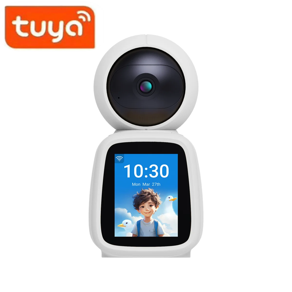 

2.8Inch Screen Tuya APP 2MP 1080P WIFI Video Phone Call Wireless PTZ IP Dome Camera AI Humanoid Detection CCTV Baby Monitor