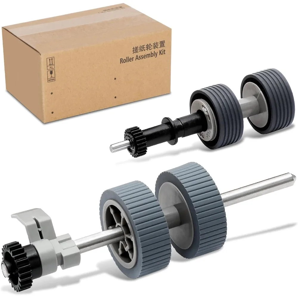 PA03540-0001 PA03540-0002 Brake Roller Pick Roller for Fujitsu Fi-6130 Fi-6130Z Fi-6140 Fi-6140Z Fi-6230 Fi-6230Z Fi-6240