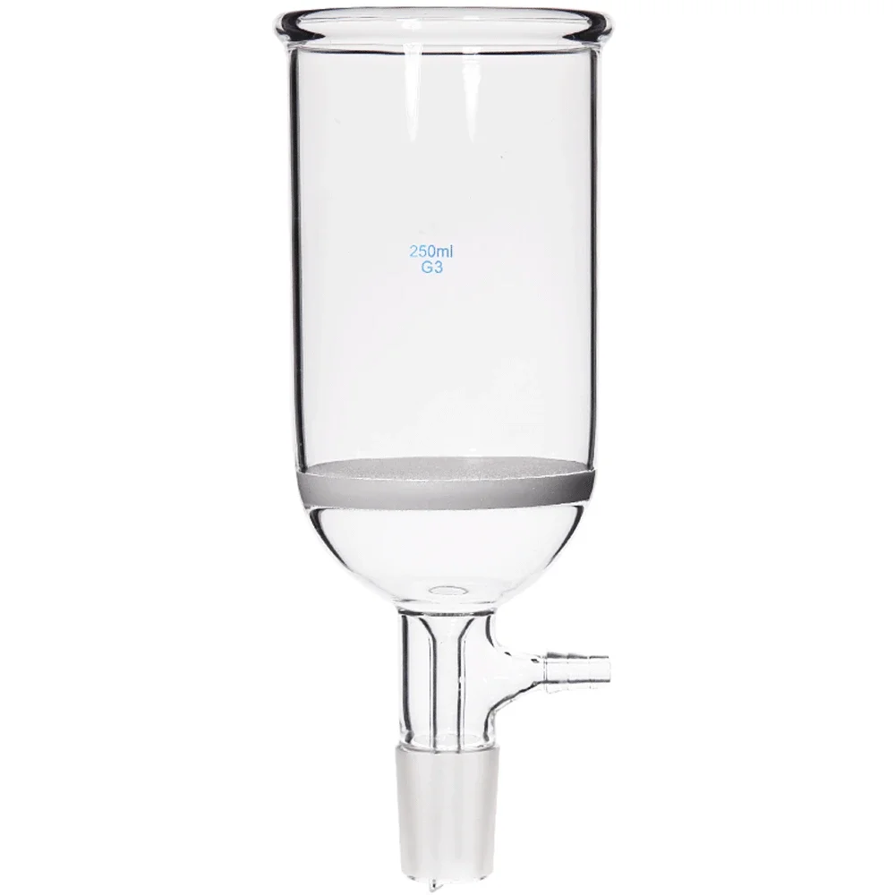 30/100/250/500ml 14/23 19/26 24/29 Standard Joint Boro. Glass Sand Core filter Suction Filter Funnel Lab Glassware