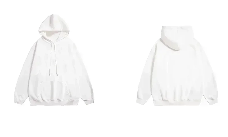 330G الثقيلة مقنعين البلوز الحد الأدنى بينيين FENFA مطبوعة مقنعين الرجال عارضة وعصرية طويلة الأكمام البلوز #3