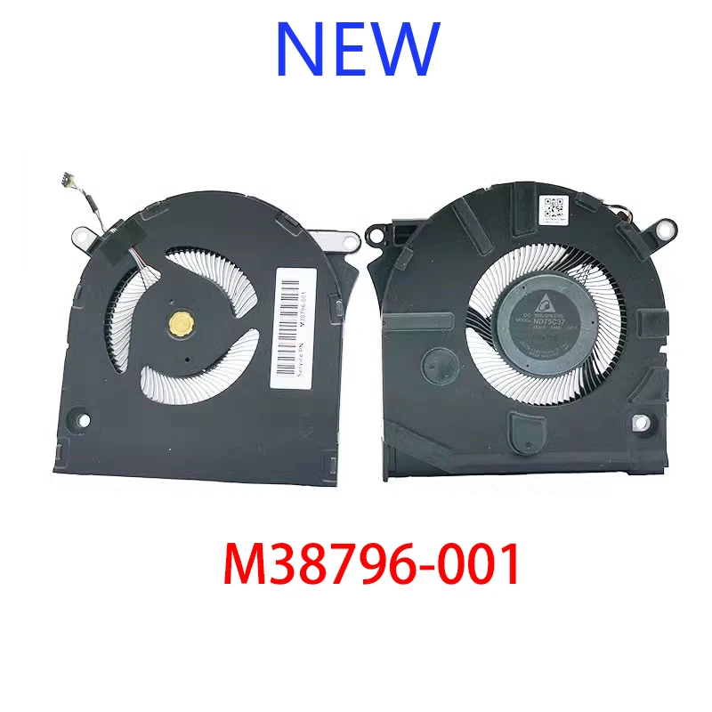 

Laptop CPU Cooling Fan ND75C37 DC5V 0.50A 4Pin for HP ENVY 14-EB TPN-Q252 M38796-001