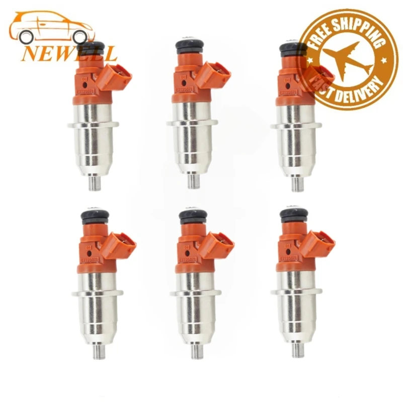 

6pcs 68F-13761-00-00 E7T25071 Fuel Injector For Yamaha Outboard HPDI 150-200 HP 68F137610000