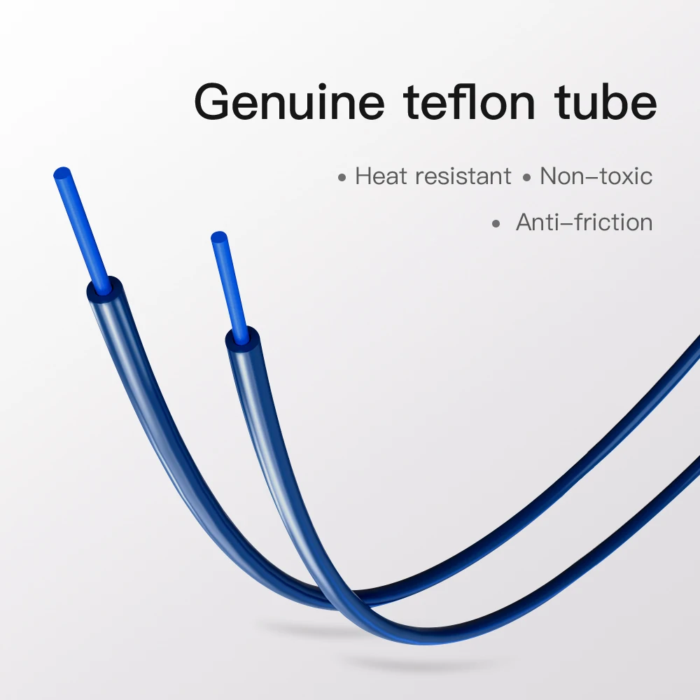 Capricorn Bowden PTFE Tubing Tube Original CREALITY 3D Printer Part Blue 1M 2M Fitting Push to Connect 1.75mm Filament XS Serie