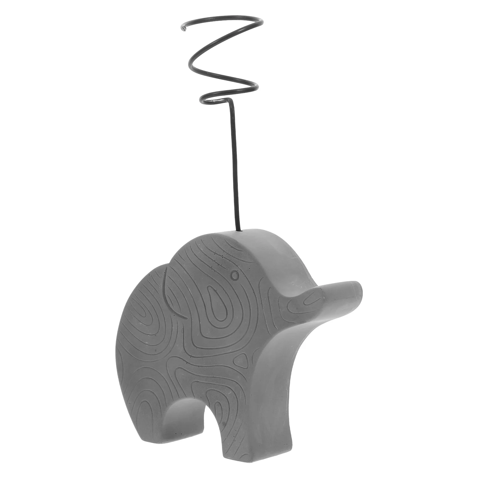 

Creative Cement Air Holder Stand Unique Resin Display Base For Home Office Modern Pot Rack Geometric Design Durable Use Air